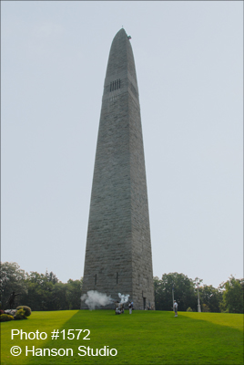 Bennington, VT - Monument and Military Drill